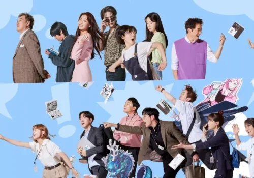 Today's Webtoon Drama Coréen Romance, Bureau