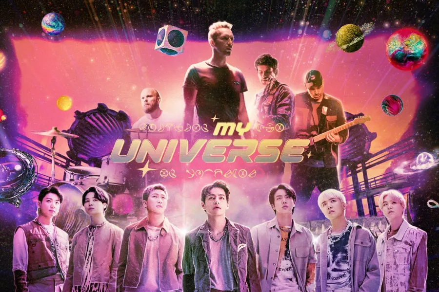 "My Universe" de BTS et Coldplay est certifiée platine aux États-Unis.