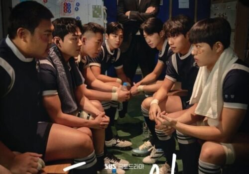 Affiche de The Winning Try, l'équipe est en storming Brain sur la façon de gagner